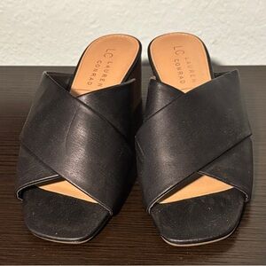 LC Lauren Conrad Black Women's Mules 6.0